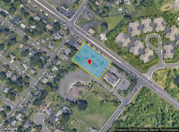  1386 W Street Rd, Warminster, PA Parcel Map