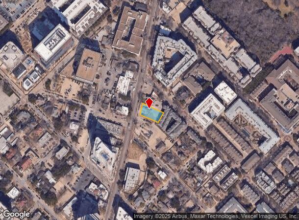  2710 Mckinney Ave, Dallas, TX Parcel Map