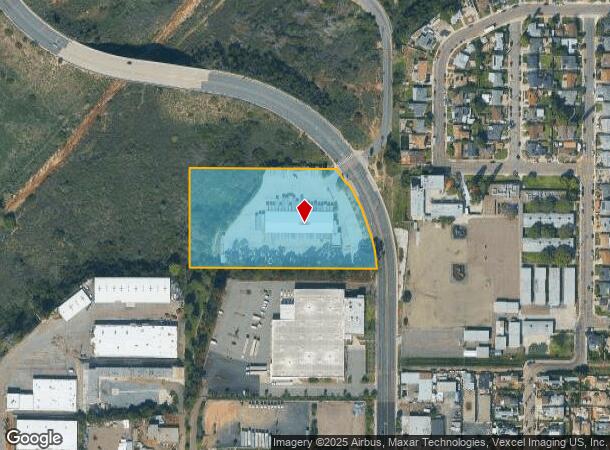  1740 47Th St, San Diego, CA Parcel Map