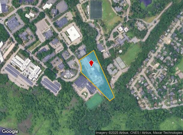 135 Wells Ave, Newton Center, MA Parcel Map