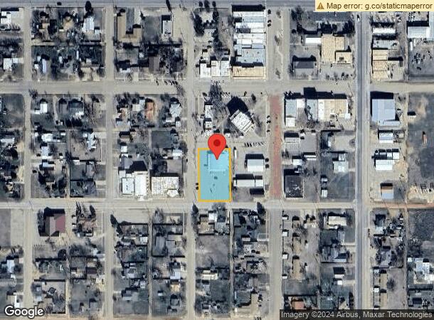  212 W Birch St, Crosbyton, TX Parcel Map