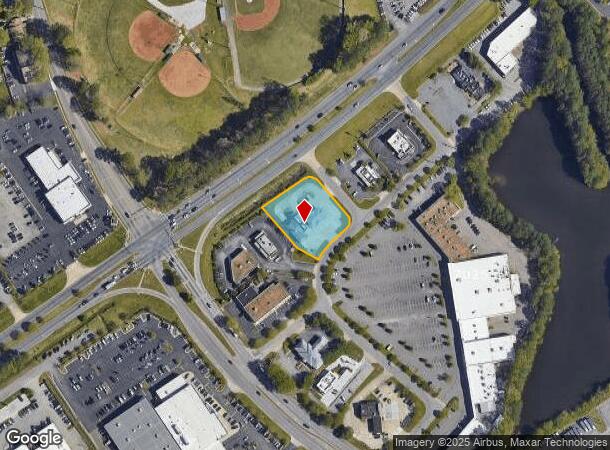  1644 S Military Hwy, Chesapeake, VA Parcel Map