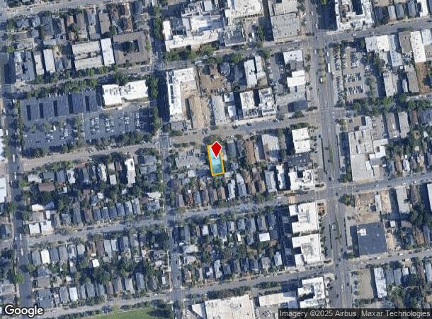 2016 Blake St, Berkeley, CA Parcel Map