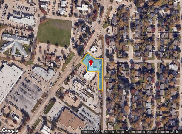 1201 William D Tate Ave, Grapevine, TX Parcel Map