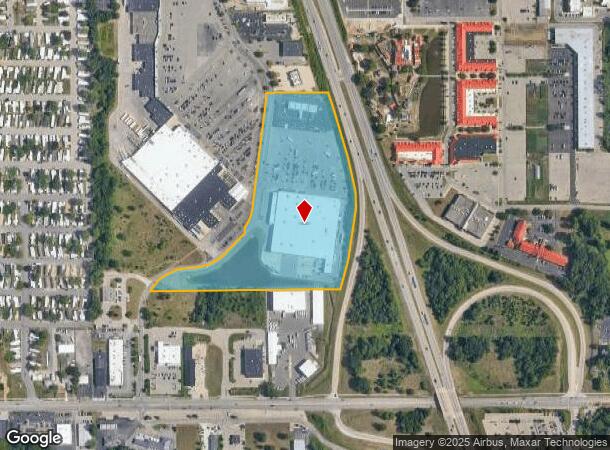 2190 N Park Dr, Holland, MI Parcel Map