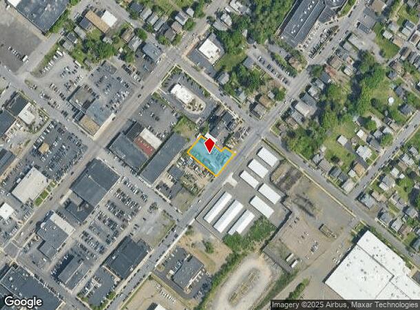 1237 N Washington Ave, Scranton, PA Parcel Map