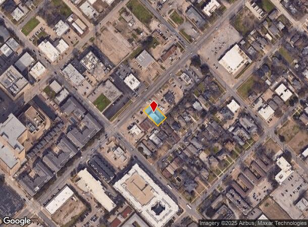  4312 Live Oak St, Dallas, TX Parcel Map