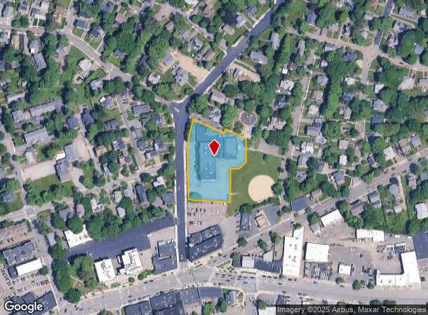 492 Waltham St, West Newton, MA Parcel Map