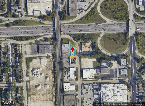  1808 Beach St, Broadview, IL Parcel Map