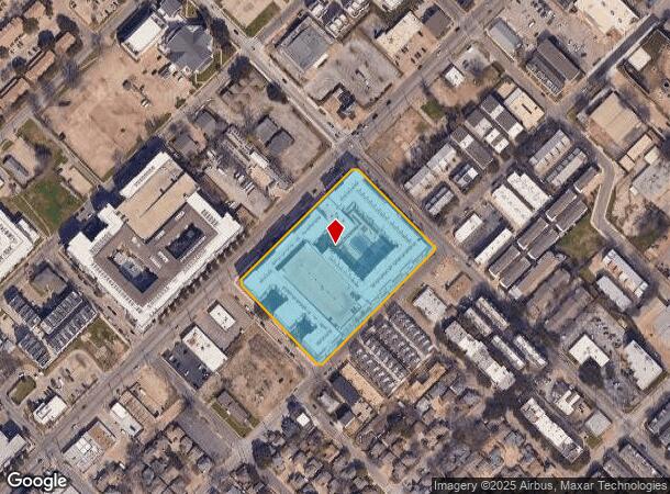  3700 Ross Ave, Dallas, TX Parcel Map