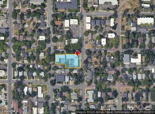  704 S Adams St, Spokane, WA Parcel Map