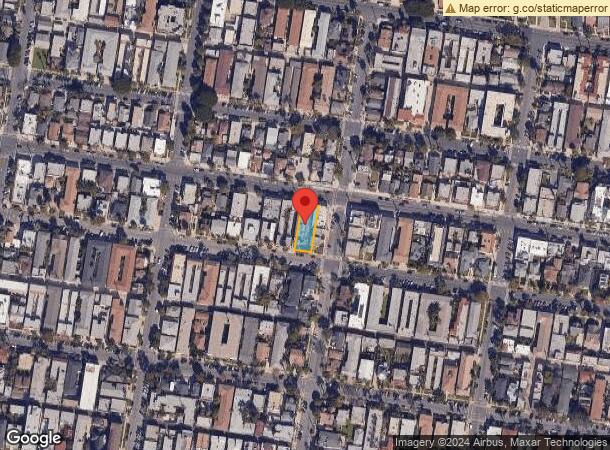  1424 E Broadway, Long Beach, CA Parcel Map