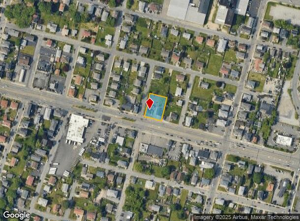  672 Brayton Ave, Fall River, MA Parcel Map