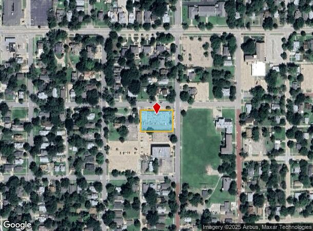 201 S Pine St, Newton, KS Parcel Map