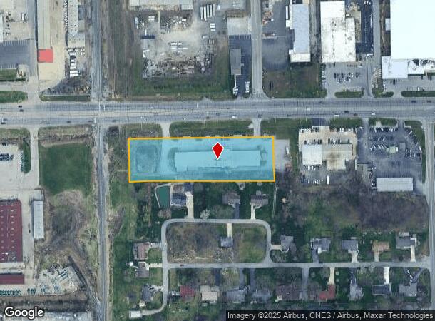 2319 W Coliseum Blvd, Fort Wayne, IN Parcel Map