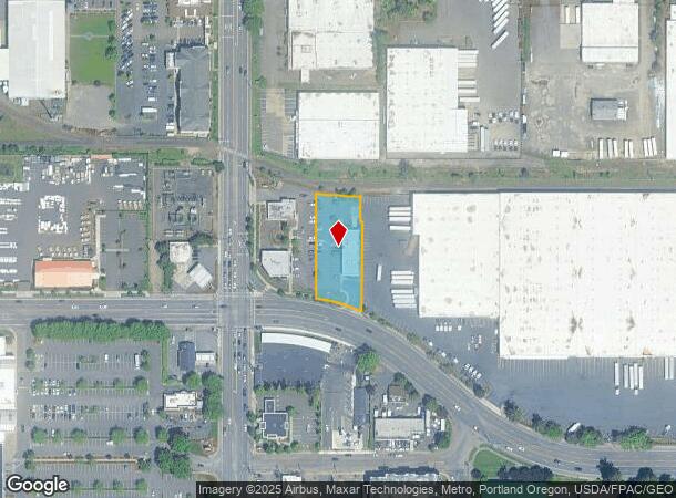 18179 Ne Halsey St, Portland, OR Parcel Map