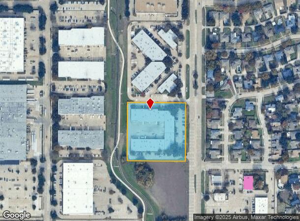  1201 N Plano Rd, Richardson, TX Parcel Map