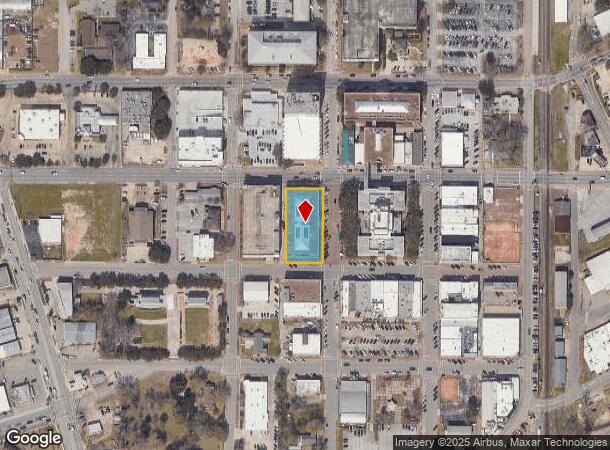  301 N Thompson St, Conroe, TX Parcel Map