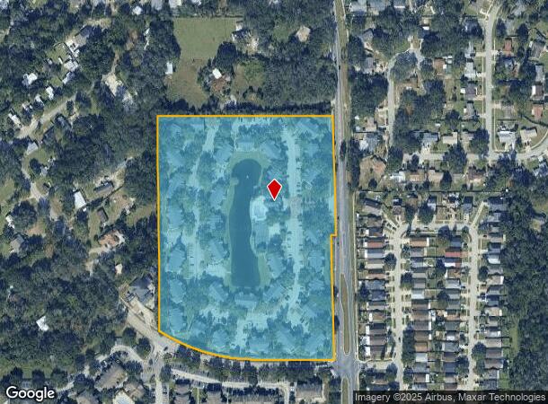 2300 Econ Cir, Orlando, FL Parcel Map