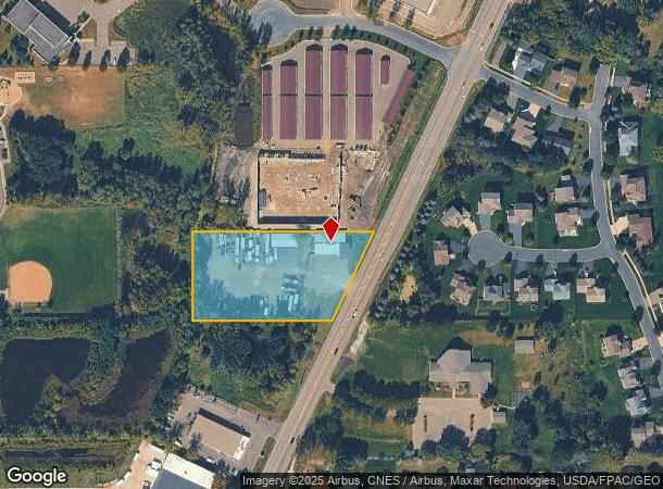 7337 Lake Dr, Circle Pines, MN Parcel Map