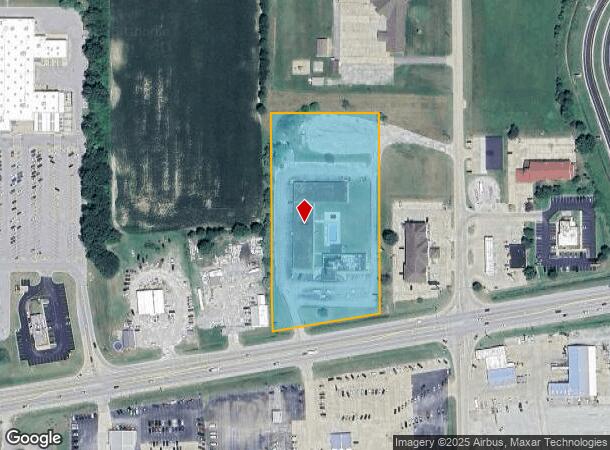  1812 W Main St, Salem, IL Parcel Map