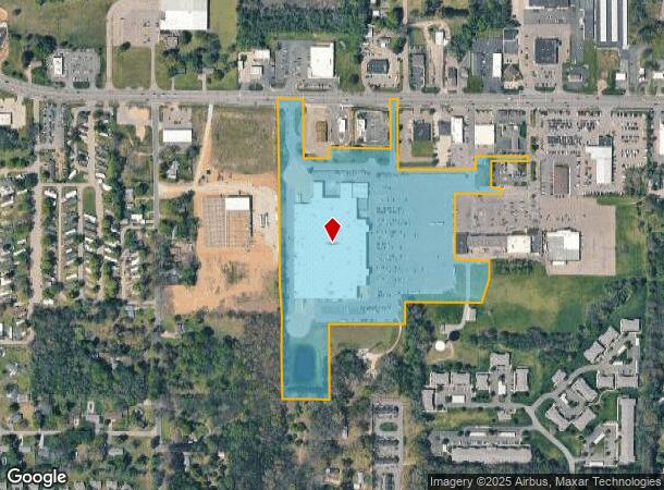  412 Oaks Xing, Plainwell, MI Parcel Map