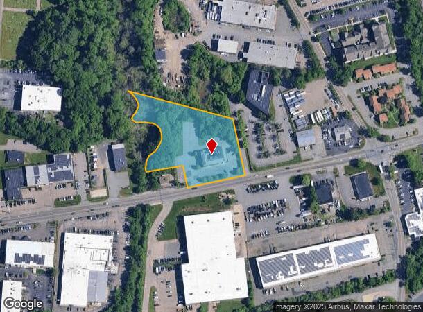 1145 W Chestnut St, Brockton, MA Parcel Map