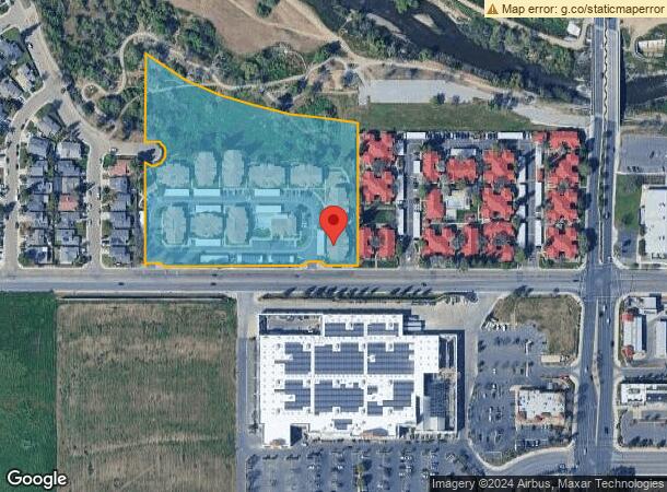  550 W Springville Dr, Porterville, CA Parcel Map