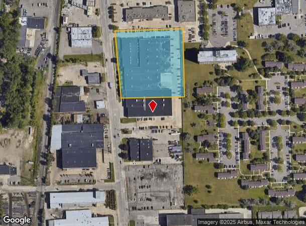 24800 Sherwood, Center Line, MI Parcel Map