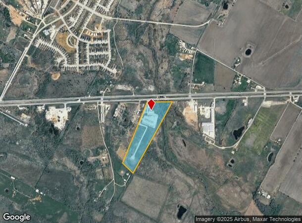  14807 Us Highway 290 E, Manor, TX Parcel Map