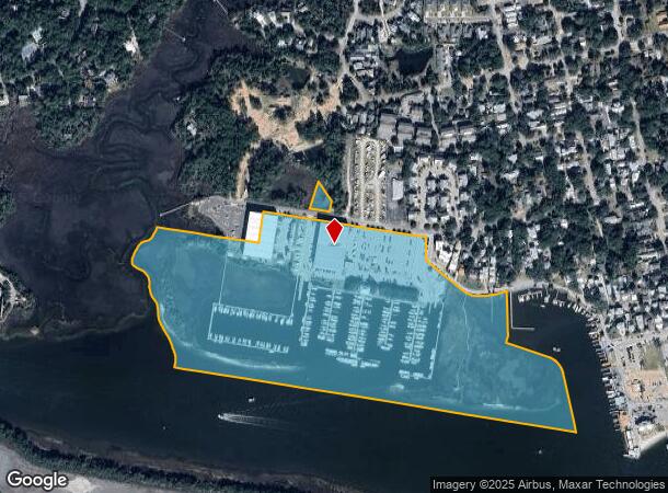 606 W West St, Southport, NC Parcel Map