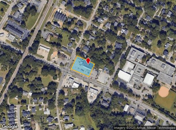 301 E Williams St, Apex, NC Parcel Map