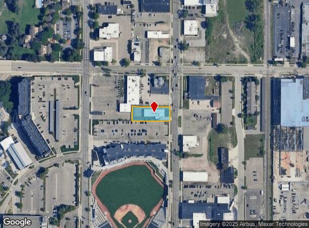317 N Larch St, Lansing, MI Parcel Map