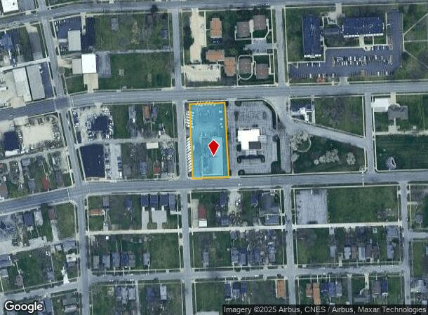  808 E Washington Blvd, Fort Wayne, IN Parcel Map