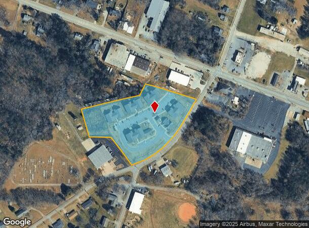 150 Hillbrook Cir, Pacolet, SC Parcel Map