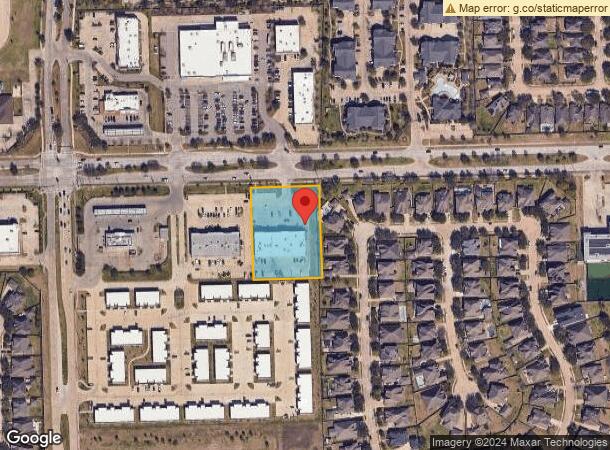  12568 Broadway St, Pearland, TX Parcel Map