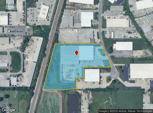 15750 S Keeler Ter, Olathe, KS Parcel Map