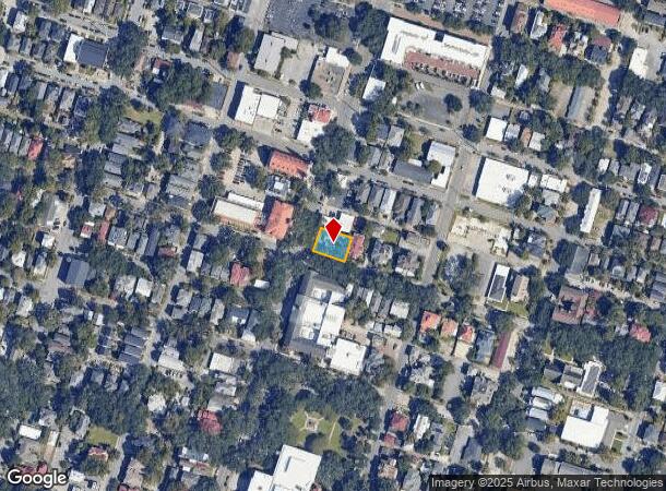  1718 Bull St, Savannah, GA Parcel Map