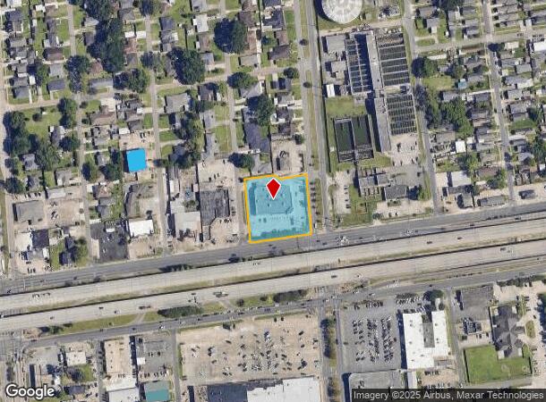  4600 Westbank Expy, Marrero, LA Parcel Map