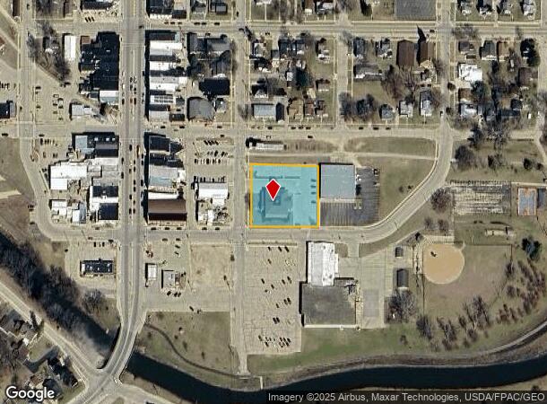  207 Wells St, Darlington, WI Parcel Map