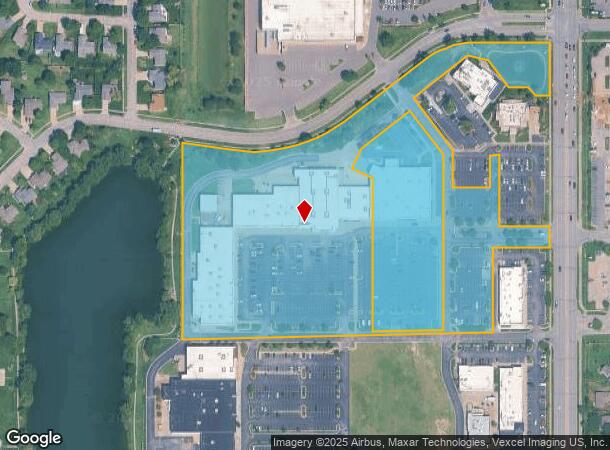  2441 N Maize Rd, Wichita, KS Parcel Map