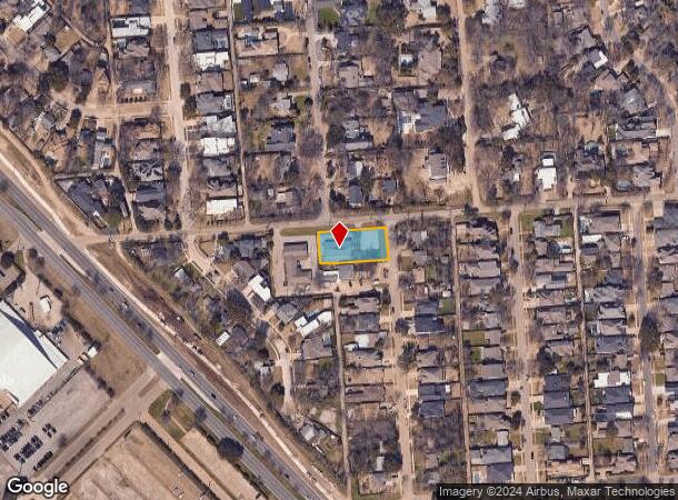  3828 Capps Dr, Dallas, TX Parcel Map