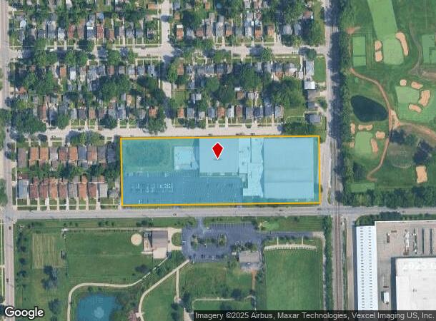 2700 W 91St St, Evergreen Park, IL Parcel Map
