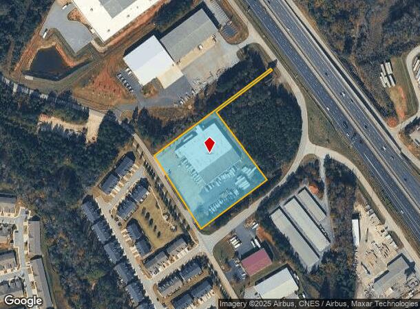  136 Blakely Rd, Simpsonville, SC Parcel Map