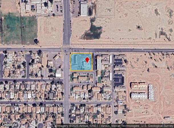 832 W Birch St, Calexico, CA Parcel Map