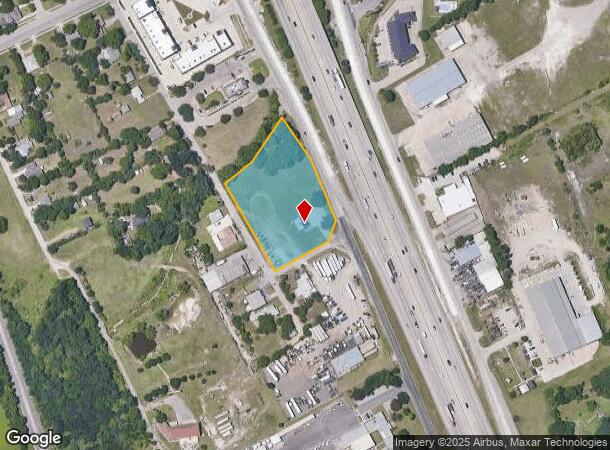  407 S Interstate 45 Service Rd, Hutchins, TX Parcel Map