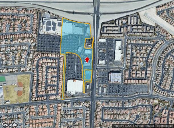  6101 N Decatur Blvd, Las Vegas, NV Parcel Map