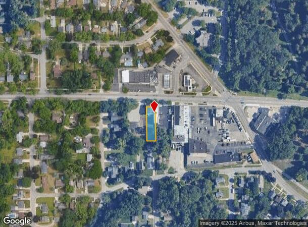  1638 Leonard St Nw, Grand Rapids, MI Parcel Map