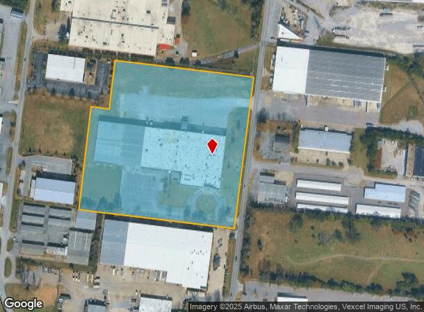  1152 Park Ave, Murfreesboro, TN Parcel Map