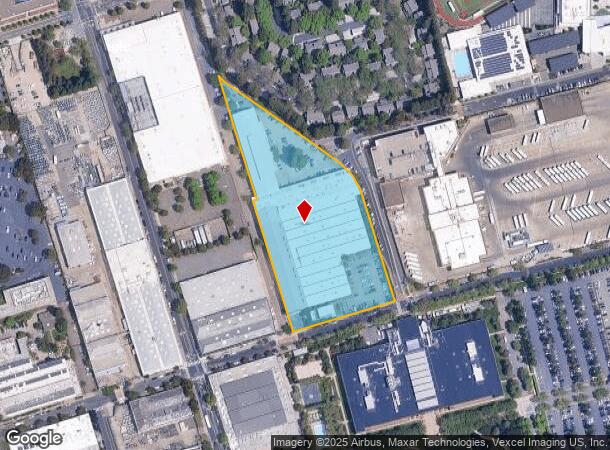 1250 45Th St, Emeryville, CA Parcel Map